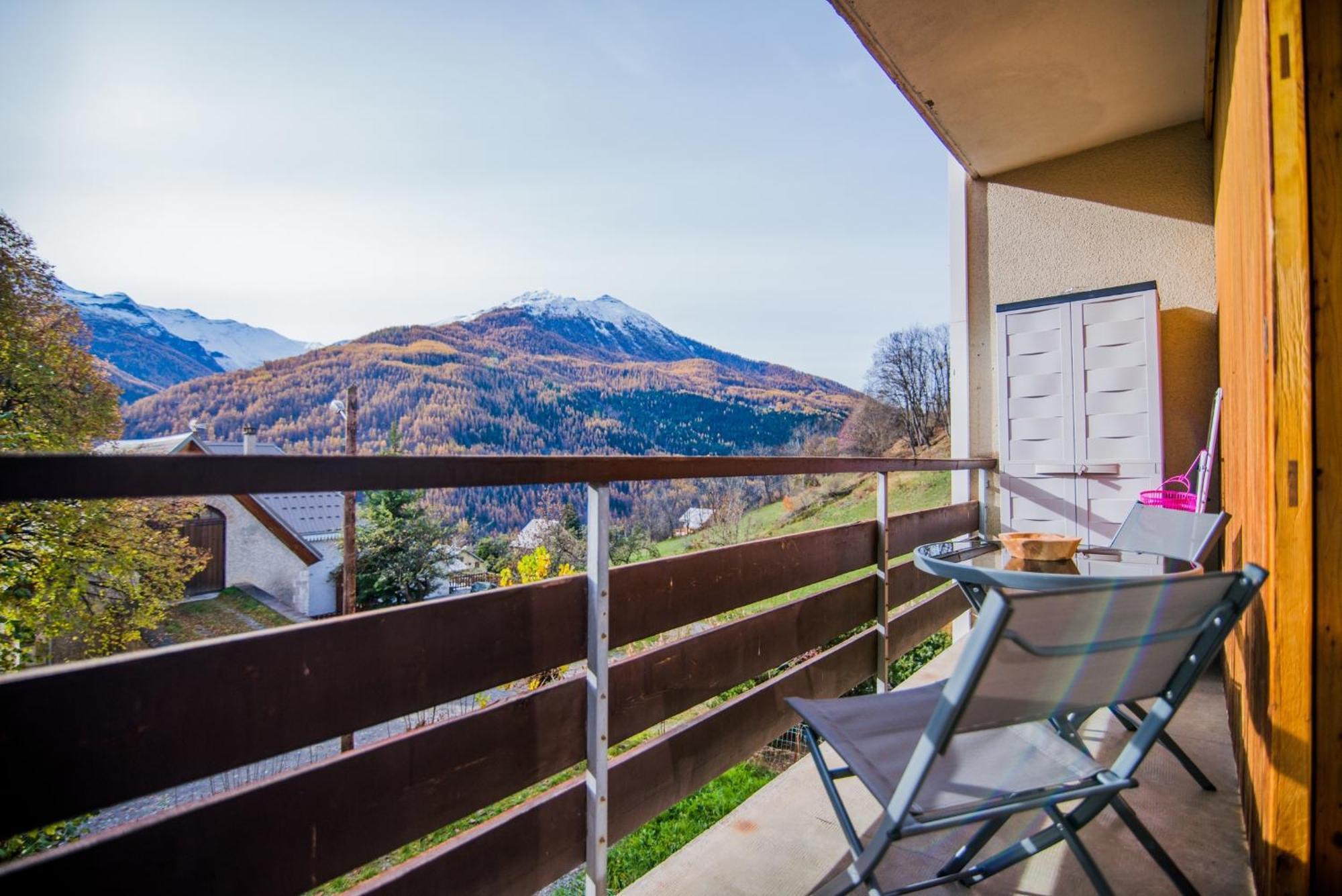 Les Tilleuls 24 - Balcon Vue Montagne Orcières Eksteriør bilde